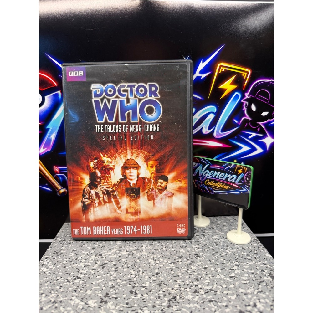 Doctor Who The Talons of Weng-Chiang Special Edition 3-Disc DVD Tom Baker Story